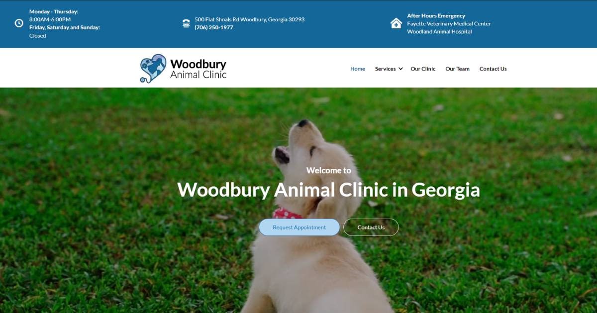 Dog Services Woodbury Animal Clinic
